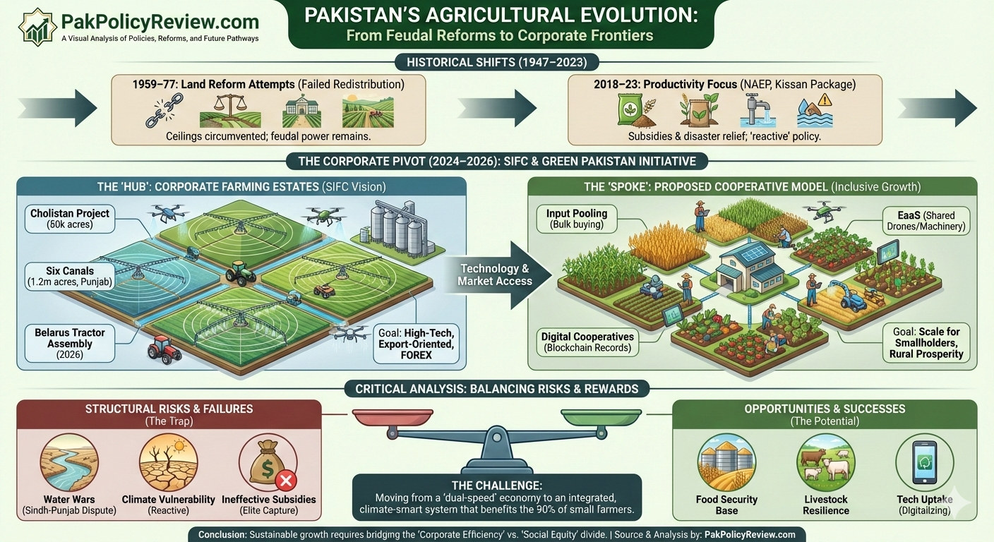 A Historical View of Agricultural Policies in Pakistan